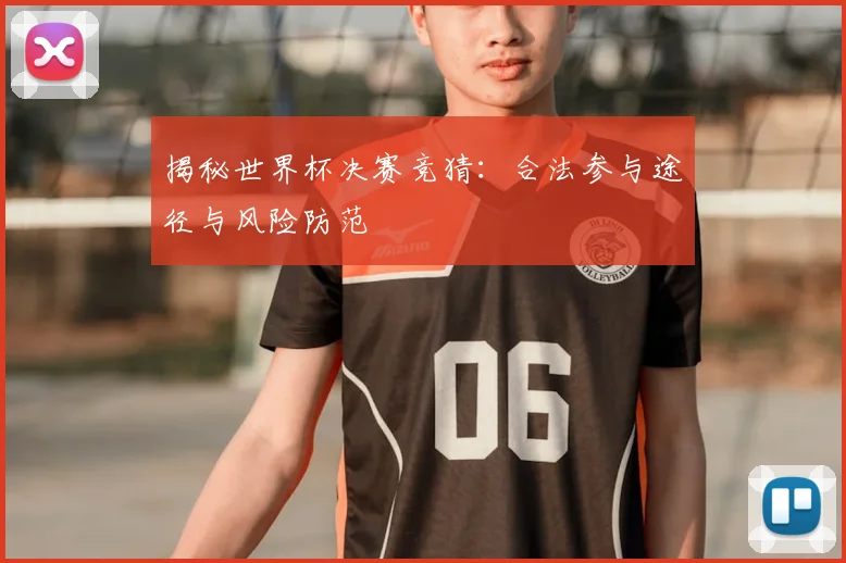 揭秘世界杯决赛竞猜:合法参与途径与风险防范
